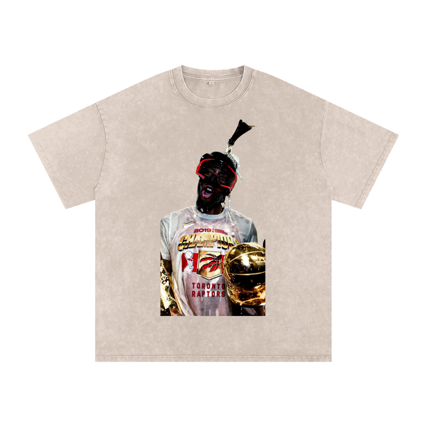 Kawhi Leonard "Champion" Front Sided Print