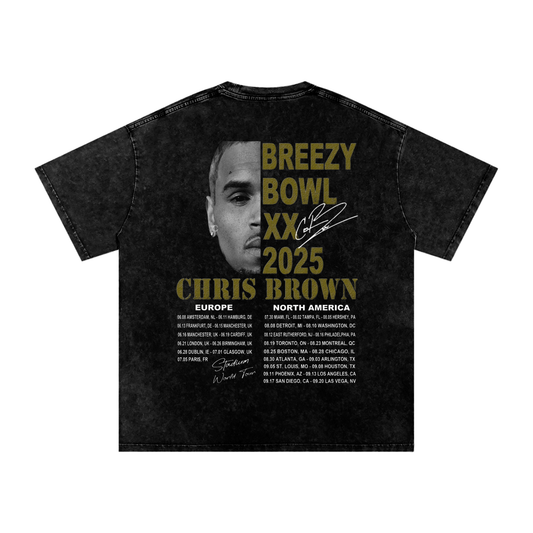 Chris Brown's "Breezy Bowl XX" Tour Tee